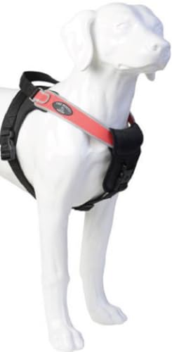 Tre Ponti Geschirr Potenza mit reflektierenden Rand schwarz 100-120 cm bis ca. 40-60 kg von Tre Ponti