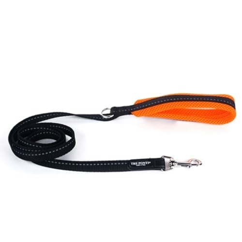 Tre Ponti Leine Economic Mesh orange mit Handgriff 100 cm x 1,5cm Tre Ponti Leine Economic Mesh orange mit Handgriff 100 cm x 1,5cm von Tre Ponti