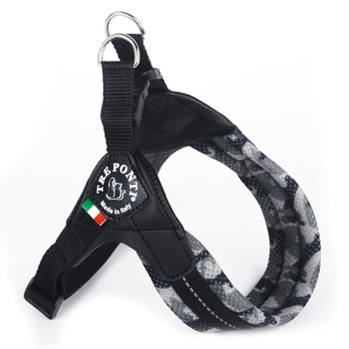 Tre Ponti Pett. Gurtband, geschlossen, Plast, Größe 2,5, Camouflage von Tre Ponti