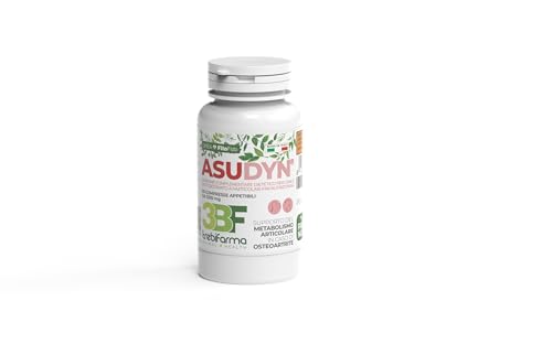 Asudyn 60-3BF - Ergänzungsfutter in Tabletten für Hunde und Katzen - Gelenkunterstützung bei Osteoarthritis - 72 g - Trebipharma von Trebifarma