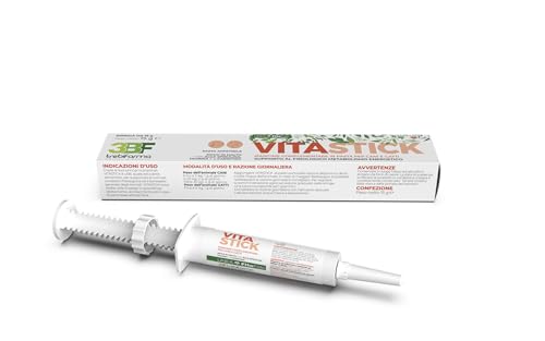 Vitastick – 3BF – Ergänzungsfuttermittel in Paste Multidosis-Spritze für Hunde und Katzen – Unterstützung für Rekonvaleszenz und Entlastung – 15 g – Trebifarma von Trebifarma