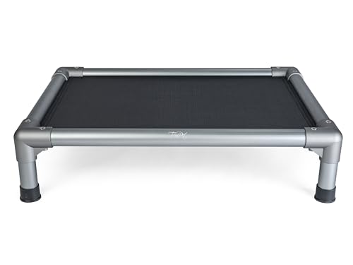 TrendPet HighBed hochwertiges erhöhtes Hundebett, Premium Hochbett, Hundeliege aus eloxiertem Aluminium (105x80cm) von TrendPet