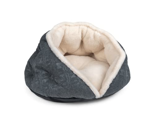 TrendPet LunaNest - kuscheliges Nest, Hundebett, Katzenbett - Für Hunde und Katzen (Beige) von TrendPet