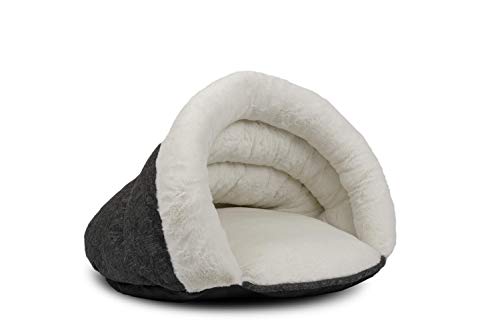 TrendPet LunaSuite Kuschelbett für Katzen oder kleine Hunde (Beige) von TrendPet