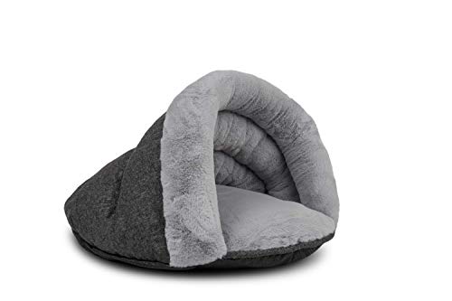 TrendPet LunaSuite Kuschelbett für Katzen oder kleine Hunde (Grau) von TrendPet