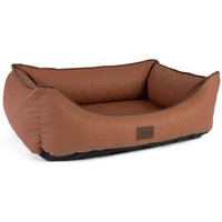 TrendPet Runa Kunstlederbett braun M von TrendPet