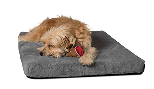 TrendPet VitaMedog - Viskoelastische Matratze Hundebett für Hunde grau (50x35cm) von TrendPet