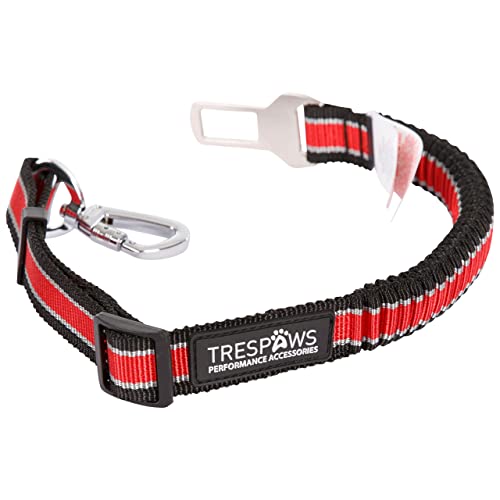 SLINKY - UNIVERSAL PET CAR SAFETY BELT-EACH-POSTBOX RED von Trespass