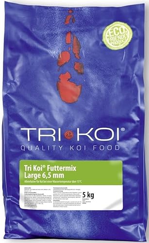 Tri Koi® Futter Mix Large (6,5mm) über 15°C, 15 kg von Tri Koi