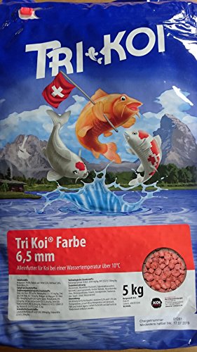 qdwq-US Tri Koi Farbe - Qualitäts-Koifutter - 6,5 mm (5 kg) von qdwq-US