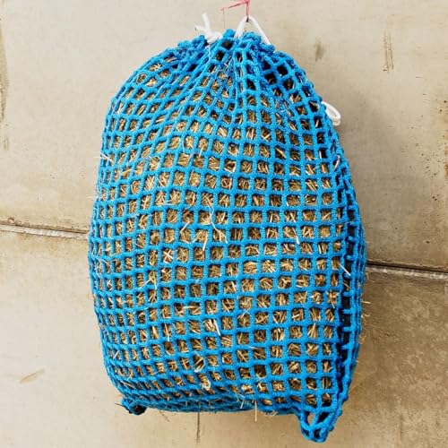 Trickle Net Softee Net Kleiner Heuballen für Pferde - Langsames Füttern Heunetz für Pferde - Geeignet für Heu oder Heulage - Reduziert Abfall & Verlängert die Fütterungszeit - Wetterfestes Netz mit 20 von Trickle Net