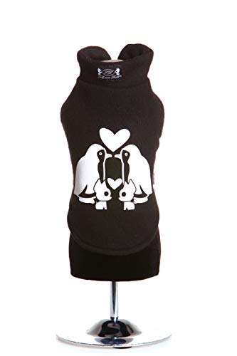 Trilly Tutti Brilli Igino2NerxxXXL Igino Sweatshirt mit Applikation aus Vinyl XXXXL, Schwarz von Trilly Tutti Brilli