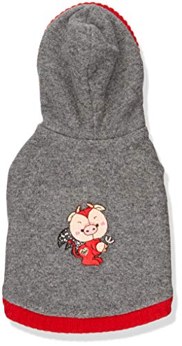 Trilly Tutti Brilli Miguel Sweatshirt mit Thermoapplikation, Rot, XS - 1 Produkt von Trilly Tutti Brilli