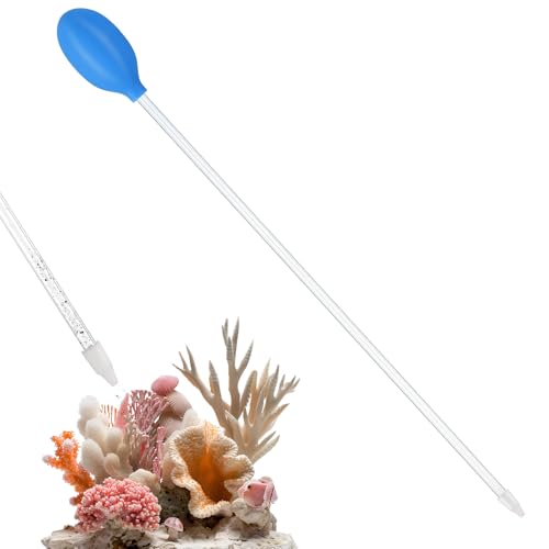 Aquarium-Korallen-Futterstation, 45 cm, 1 Stück, lange Pipette für Aquarien, Korallenabfälle, Reinigungswerkzeug, manuelle Reinigung, Reinigungswerkzeug, Abfallentferner Aquarium-Korallen-Futterstation, 45 cm, 1 Stück, lange Pipette für Aquarien, Korallenabfälle, Reinigungswerkzeug, manuelle Reinigung, Reinigungswerkzeug, Abfallentferner von Trinkrittey
