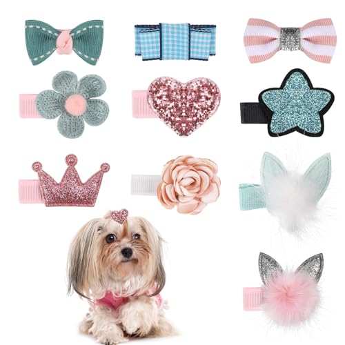 Haarnadeln für kleine Hunde, niedliche Hundekrone, Haarspangen, Strasssteine, kleine Hunde, Haarnadeln für Katzen, Welpen, Kätzchen, Haustiere, Party, Geburtstag, Haarpflege-Zubehör, 12 Stück Haarnadeln für kleine Hunde, niedliche Hundekrone, Haarspangen, Strasssteine, kleine Hunde, Haarnadeln für Katzen, Welpen, Kätzchen, Haustiere, Party, Geburtstag, Haarpflege-Zubehör, 12 Stück von Trinkrittey
