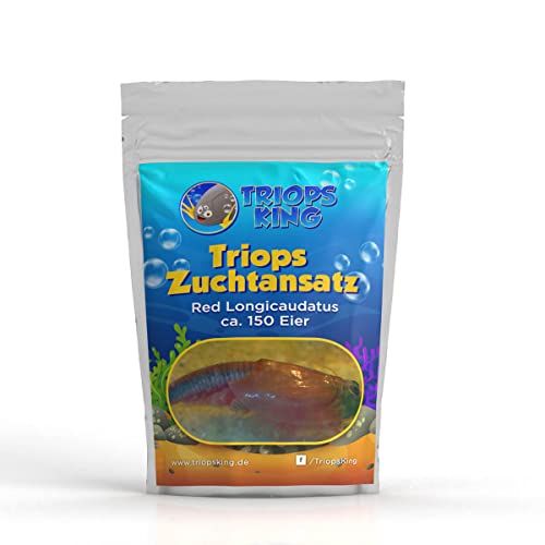 Triops Red Longicaudatus Zuchtansatz 150 Eier von Triops King