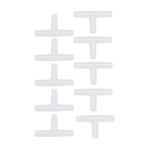 Trisoye Kunststoff T-Form Aquarium 3-Wege-Luftventil-AnschlüSse 10 StüCk Weiß Trisoye Kunststoff T-Form Aquarium 3-Wege-Luftventil-AnschlüSse 10 StüCk Weiß von Trisoye