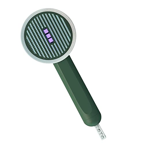 Trisoye Tier Haar Entferner Kamm BüRste UV Licht Haustier Pflege BüRste Zur Schwimmenden Haar Massage Hunde Pflege Haustier Bedarf GrüN Trisoye Tier Haar Entferner Kamm BüRste UV Licht Haustier Pflege BüRste Zur Schwimmenden Haar Massage Hunde Pflege Haustier Bedarf GrüN von Trisoye