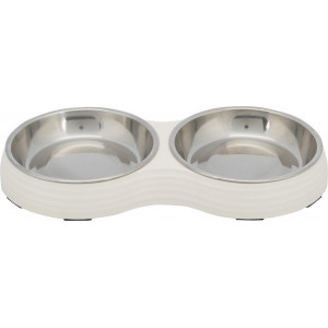 Doppelte Futter- und Wasserschale 0,2 ltr für Katzen Pro 2 Stück Doppelte Futter- und Wasserschale 0,2 ltr für Katzen Pro 2 Stück von Trixie