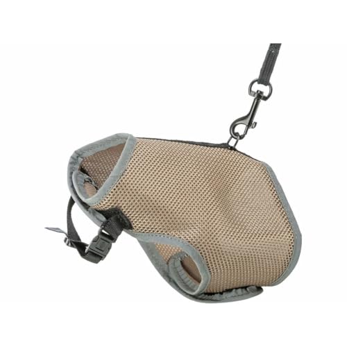 Softgeschirr, Katze, mit Leine, 28–42 cm, 1,20 m, Taupe Softgeschirr, Katze, mit Leine, 28–42 cm, 1,20 m, Taupe von TRIXIE