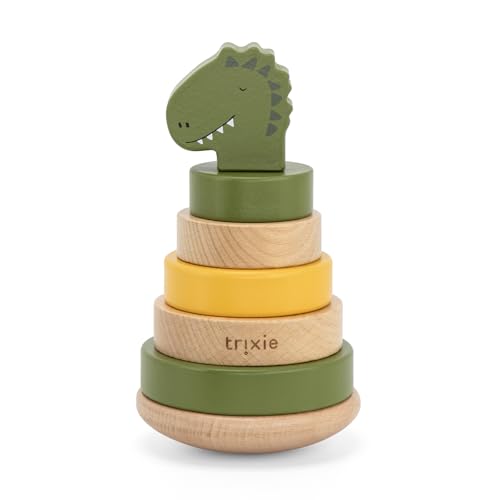 TRIXIE Holz Stapelspielzeug Mr. Dino TRIXIE Holz Stapelspielzeug Mr. Dino von Trixie