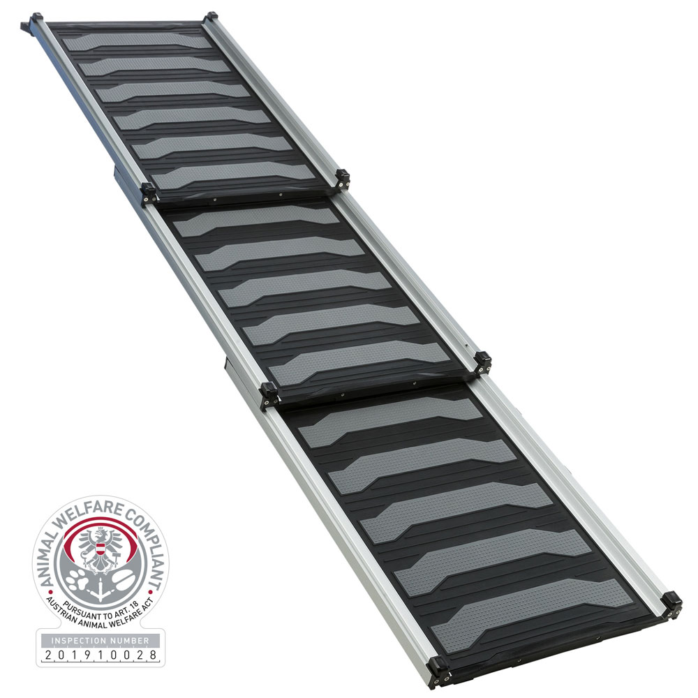 Trixie 3-fach Teleskop-Rampe, Aluminium/TPR Trixie 3-fach Teleskop-Rampe, Aluminium/TPR von Trixie