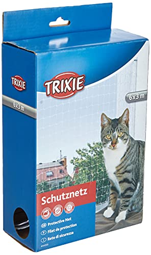 Trixie 44333 Schutznetz, 6 × 3 m, transparent von TRIXIE