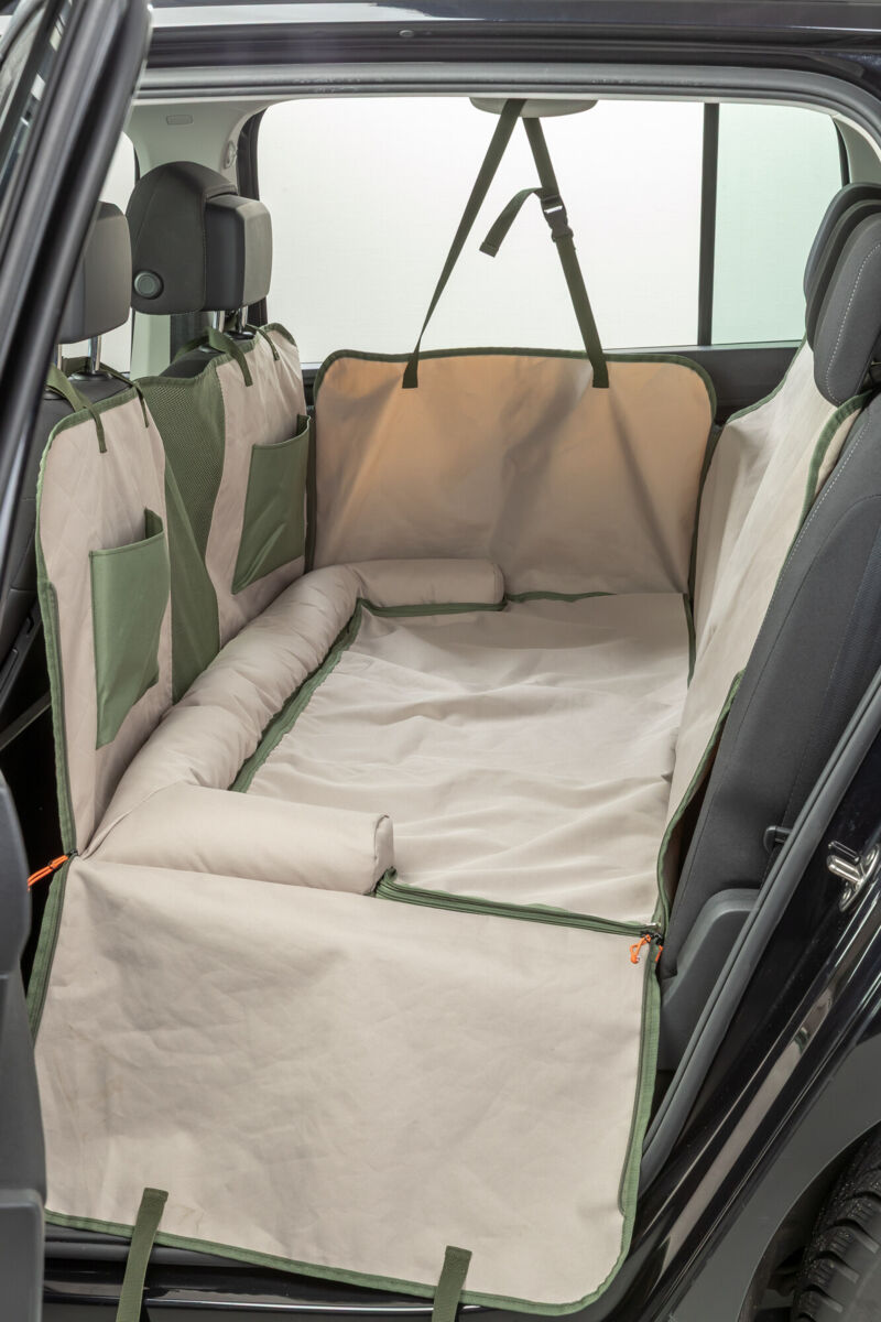 Trixie Auto-Schondecke - olivgrün/beige von Trixie