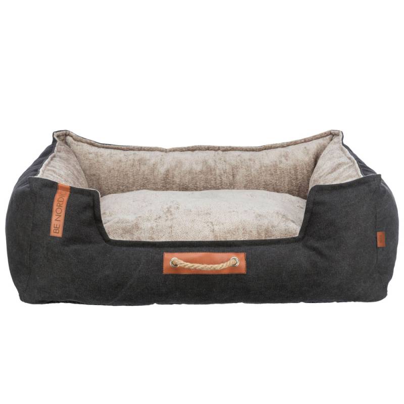 Trixie BE NORDIC Bett Föhr - schwarz/sand - 100 × 80 cm Trixie BE NORDIC Bett Föhr - schwarz/sand - 100 × 80 cm von Trixie