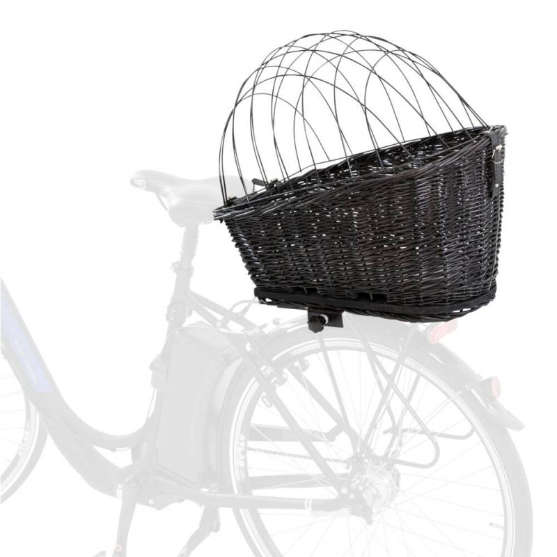 Trixie Fahrradkorb aus Weide für Gepäckträger von Trixie