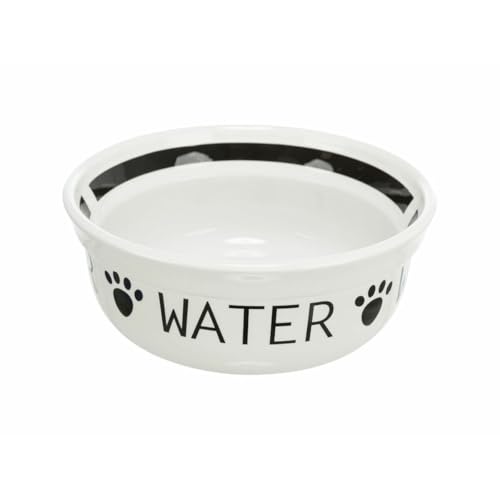 Trixie Futterstation für Hunde, Weiß, Schwarz, Ø 13 cm, 250 ml, Marke: Trixie - EAN: 4057589244857 Trixie Futterstation für Hunde, Weiß, Schwarz, Ø 13 cm, 250 ml, Marke: Trixie - EAN: 4057589244857 von TRIXIE