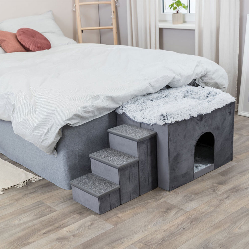 Trixie Höhle Harvey mit Treppe - 135 × 47 × 50 cm von Trixie