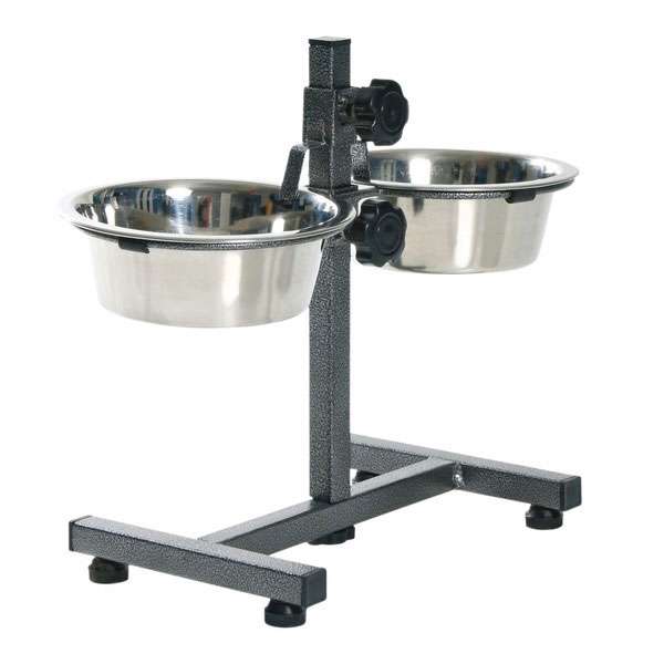 Trixie Hundebar mit Edelstahlnäpfen - 2 x 2,8 l von Trixie