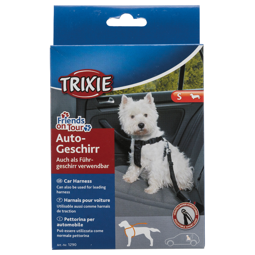 Trixie Auto-Geschirr für Hunde - Größe S: 30 - 60 cm Brustumfang von TRIXIE
