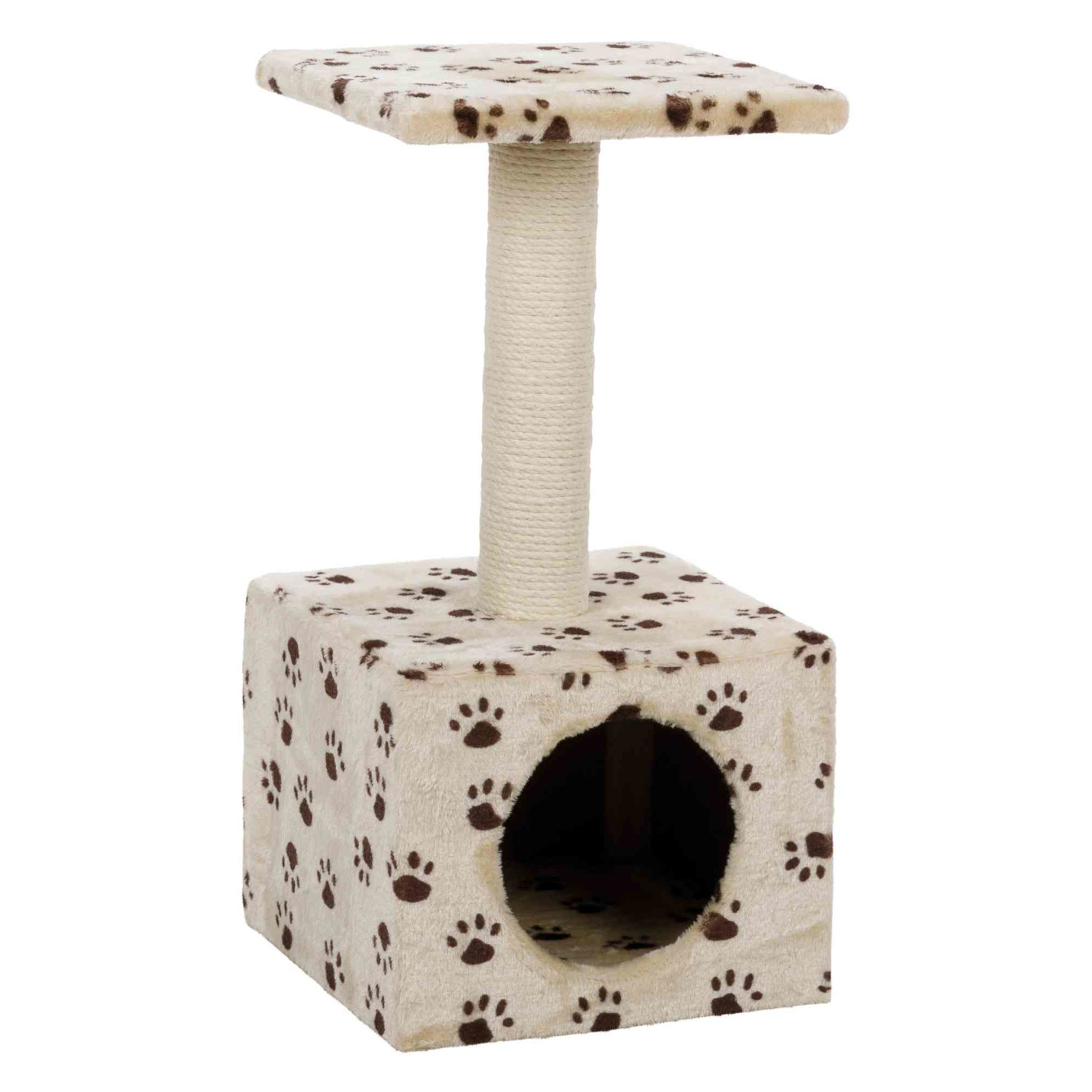 Trixie Junior Kratzbaum Zamora - Beige mit Pfoten von Trixie