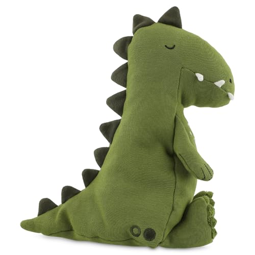 Trixie Kleines Plüschtier - Mr Dino - Stofftier - 0m+ - Bio-Baumwolle - Grün von Trixie