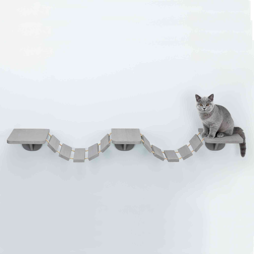 Trixie Kletterleiter zur Wandmontage - taupe von Trixie
