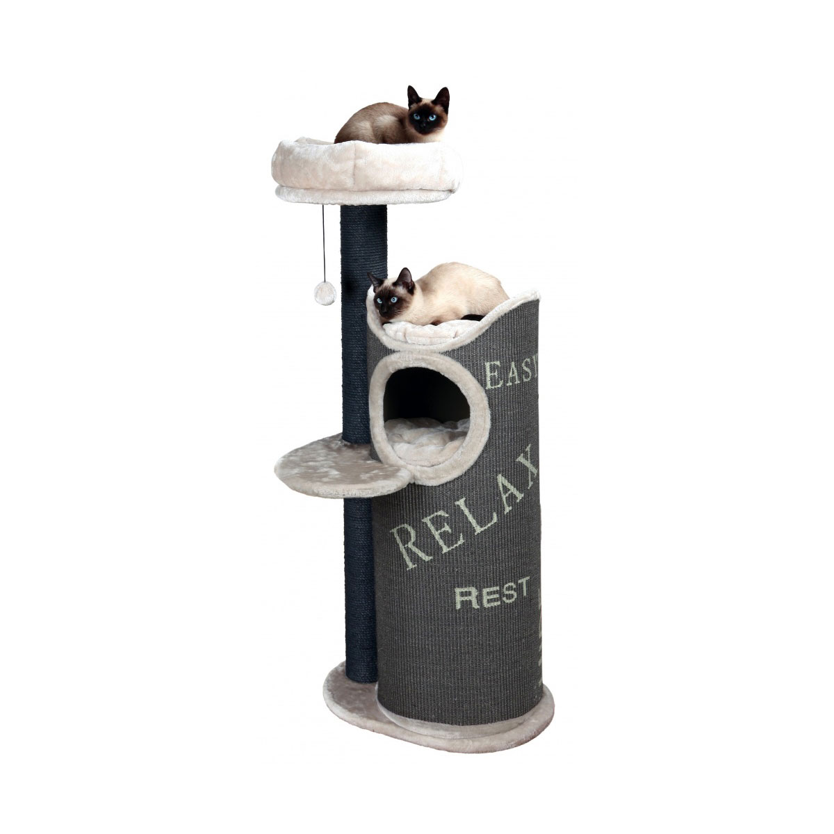 Trixie Kratzbaum Juana 134 cm - Taupe/Lichtgrau Trixie Kratzbaum Juana 134 cm - Taupe/Lichtgrau von TRIXIE