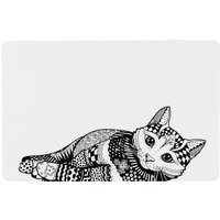 Trixie Napfunterlage Katze - L 44 x B 28 cm von TRIXIE