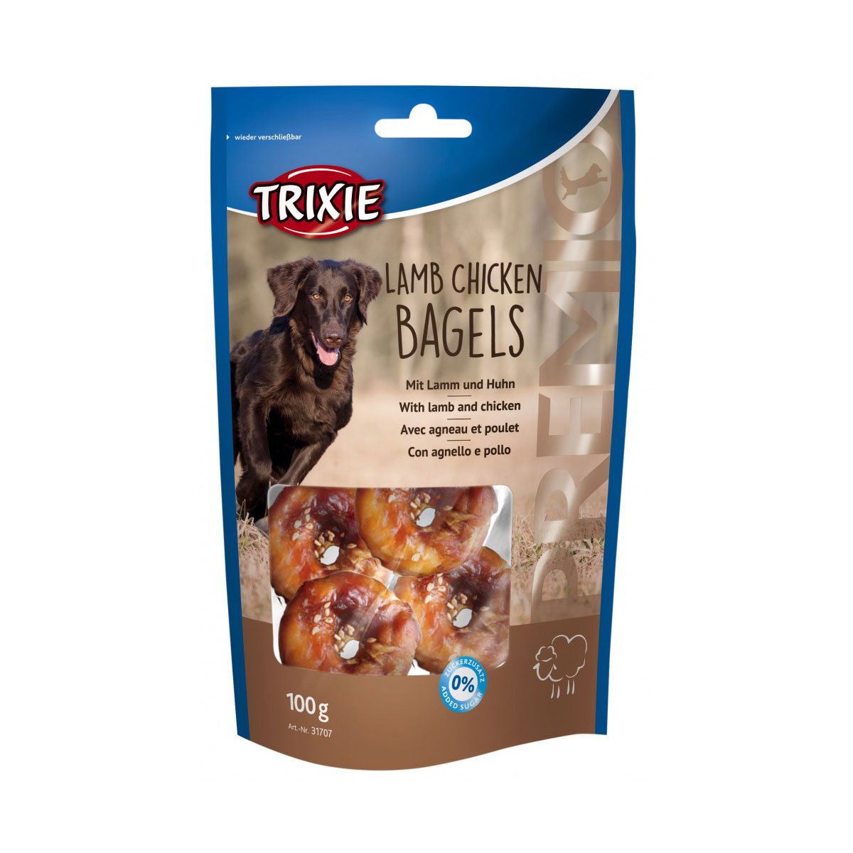 Trixie PREMIO Lamb Chicken Bagels 100g Trixie PREMIO Lamb Chicken Bagels 100g von TRIXIE
