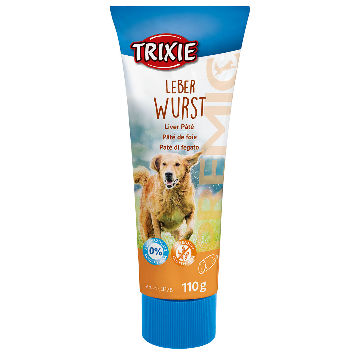 Trixie PREMIO Leberwurst für Hunde 6x110g von TRIXIE