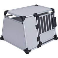 Trixie Transportbox Aluminium - B 93 x T 81 x H 64 cm (Größe L) von TRIXIE