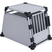 Trixie Transportbox Aluminium - B 63 x T 90 x H 65 cm (Größe M-L) von TRIXIE