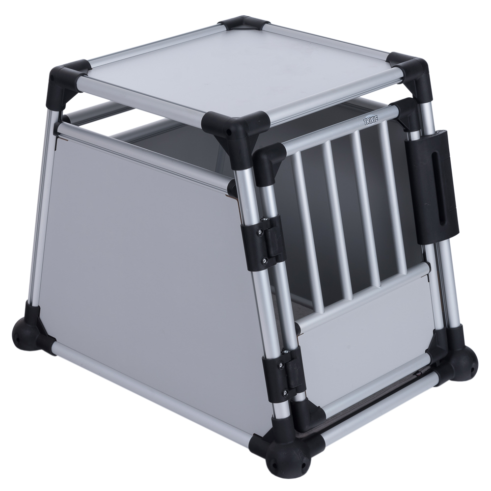 Trixie Hundebox Aluminium - B 55 x T 78 x H 62 cm (Größe M) Trixie Hundebox Aluminium - B 55 x T 78 x H 62 cm (Größe M) von TRIXIE