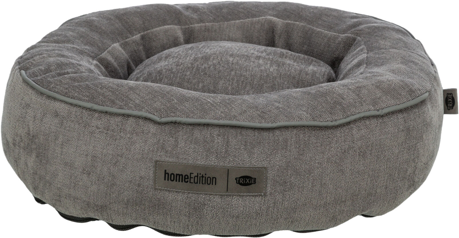 Trixie Vital Bett Lennox, rund - grau - ø 50 cm von Trixie