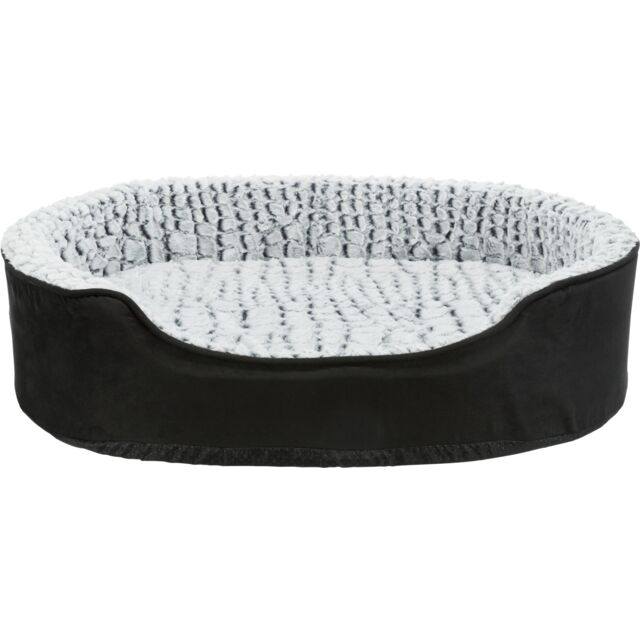 Trixie Vital Bett Lino, oval - schwarz/grau - 110 × 92 cm Trixie Vital Bett Lino, oval - schwarz/grau - 110 × 92 cm von Trixie