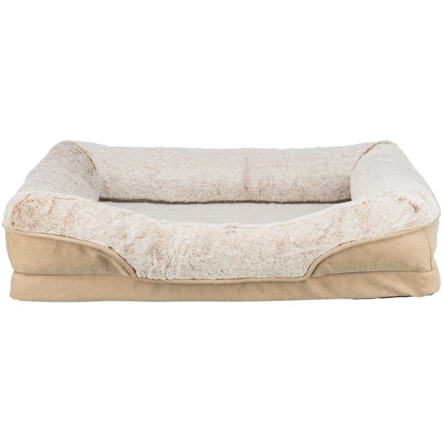Trixie Vital Bett Lino Soft - beige - 90 × 65 cm von Trixie