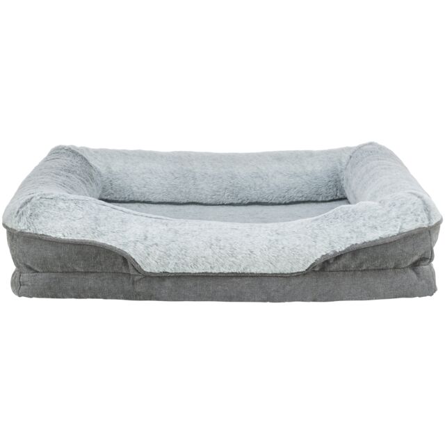 Trixie Vital Bett Lino Soft - grau/hellgrau - 90 × 65 cm Trixie Vital Bett Lino Soft - grau/hellgrau - 90 × 65 cm von Trixie