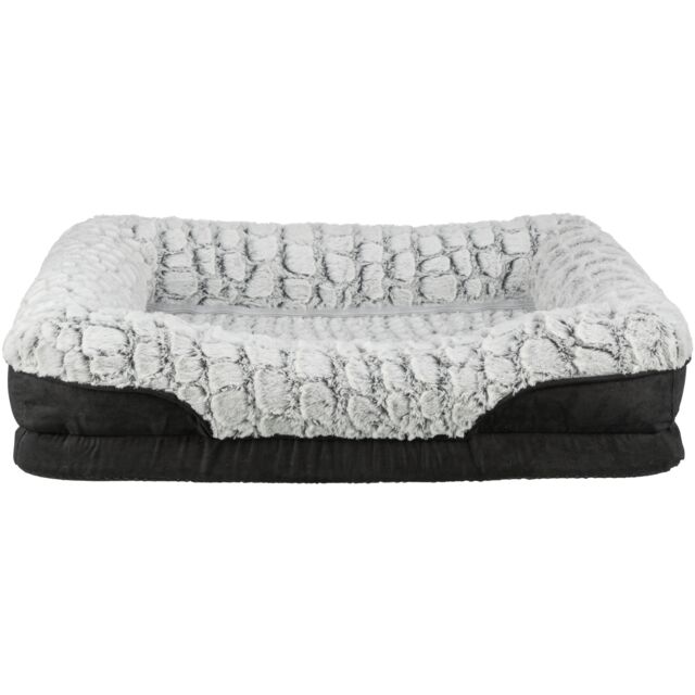 Trixie Vital Bett Lino - schwarz/grau - 70 × 55 cm von Trixie