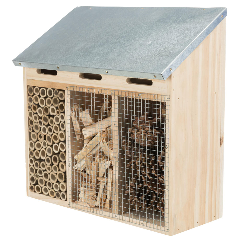 Trixie dreigeteiltes Insektenhotel - 30 × 30 × 14 cm von Trixie